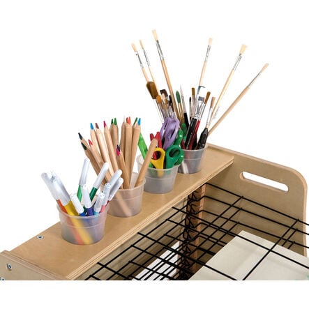TTS Wooden Table Top Drying Rack 14 Shelves  hi\-res