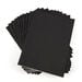 Pisces Plain Stapled Sketchbooks 100gsm A4 10pk Black Black hi\-res