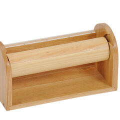 Easy Loading Wooden Tape Dispenser  hi-res
