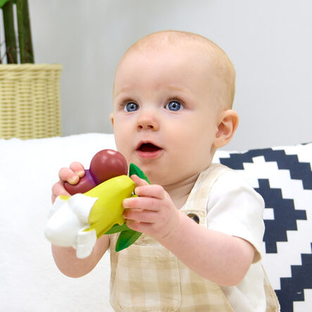 Natural Rubber Toddler Fruit \x26 Veg Chewables  hi\-res