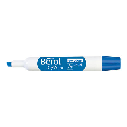 Berol® Drywipe Markers Chisel Tip Assorted Colours 48pk  hi\-res