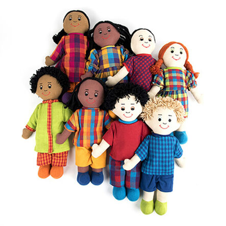TTS Children of Our Community Cultural Diversity Dolls  hi\-res