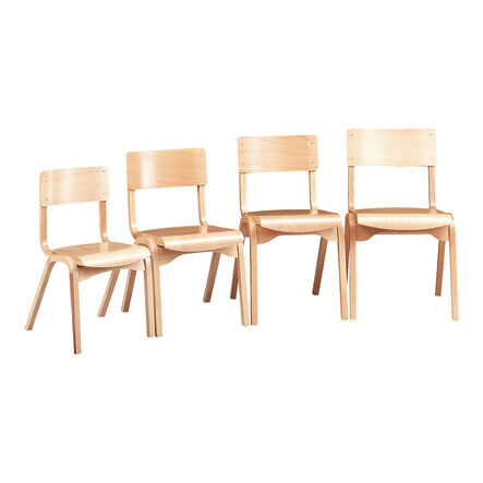 Wooden Beech Classroom Chairs  hi\-res