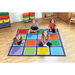Rainbow Square Placement Carpet  hi\-res