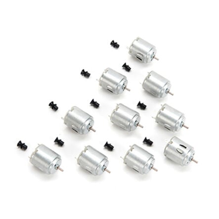 Small Electric DC Motor and Pulley Pack  hi\-res