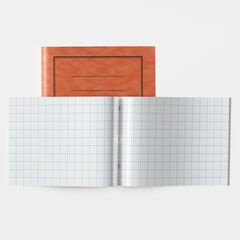 6.5''x 5'' Exercise Book 10mm Squares 24pg 50pk  hi-res