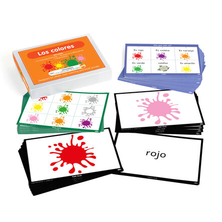 TTS Animal Spanish Vocabulary Builder Activity Cards A5  hi\-res