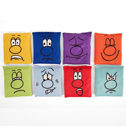 TTS Emotion Faces Bean Bags 8pk  hi\-res