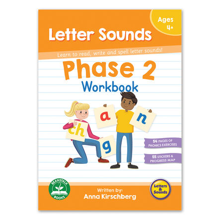 Letters and Sounds Workbooks Phase 1\-6 Letter Sounds  hi\-res