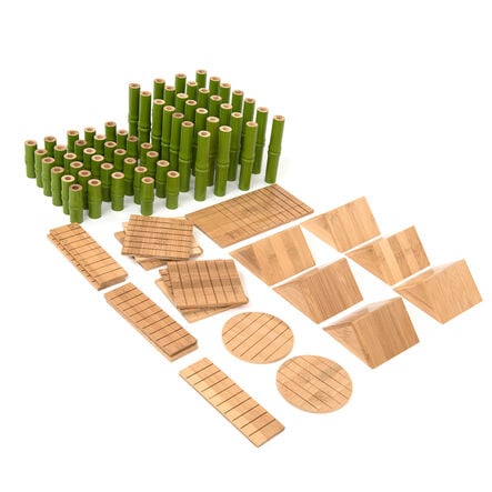 Bamboo Building Blocks 80pk  hi\-res