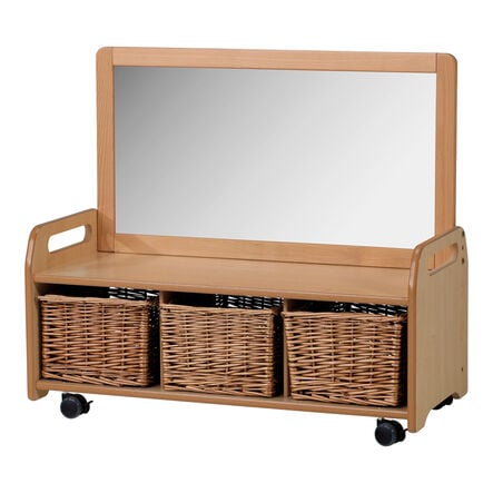 Millhouse Low Storage W\/ Display \x26 Mirror Back  hi\-res