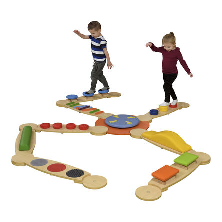 Wooden Sensory Balance Beams Set 3  hi\-res
