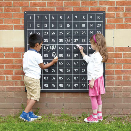 TTS Outdoor Hundred Square Chalkboard Ascending  hi\-res