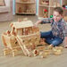 Classic Wooden Noah\'s Ark Small World Set Natural  hi\-res