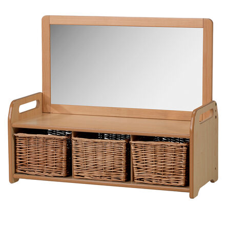 Millhouse Low Storage W\/ Mirror Room Divider  hi\-res