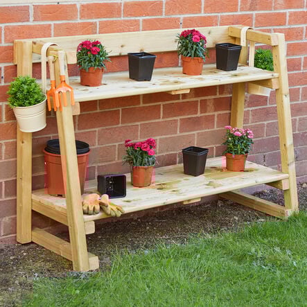 Tiered Outdoor Shelving Unit  hi\-res