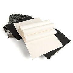 Pisces Spiral Sketchbooks Black A3 140gsm  Pisces Spiral Sketchbooks Black A3 140gsm  hi-res
