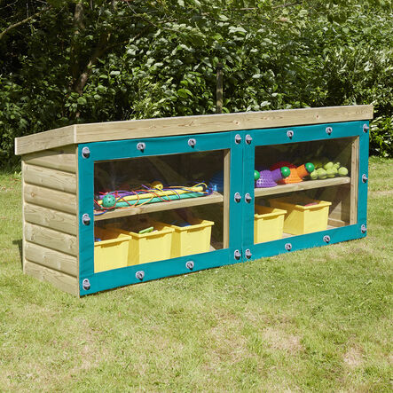 Outdoor Wooden Storage Units H80cm  hi\-res