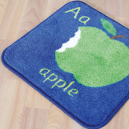 Blue Mini Alphabet Placemats 26pk  hi\-res