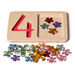 Wooden Number Trays  hi\-res