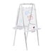 Easy Clean Multi\-Panel Acrylic Art Easel \- 2 Sided  hi\-res