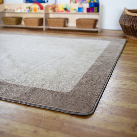 Two Tone Border Rectangular Carpet  hi\-res