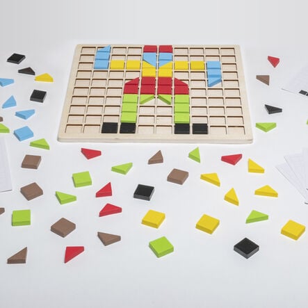 Wooden Mosaic Set  hi\-res