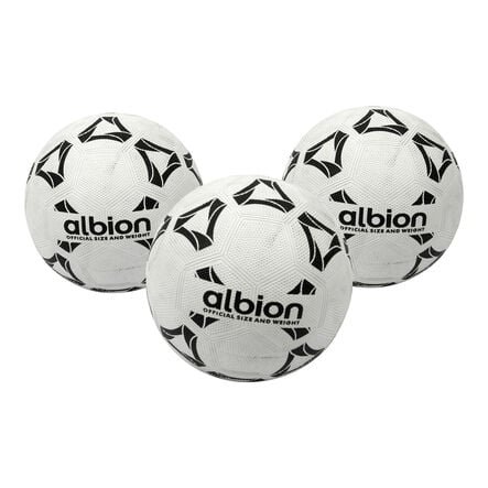 Heavy Duty Nylon Wound Playground Footballs 3pk  hi\-res