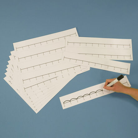 TTS Double Sided Desk Top Number Line  hi\-res