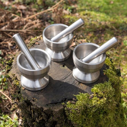TTS Metal Pestle and Mortar Set 3pcs  hi\-res