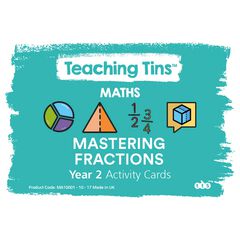 TTS Mastering Fractions Activity Cards Year 2 100pk  hi-res