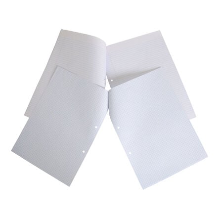 A4 Punched Ex. Paper 75gsm 5 Reams 8mm Ruled with Margin  hi\-res
