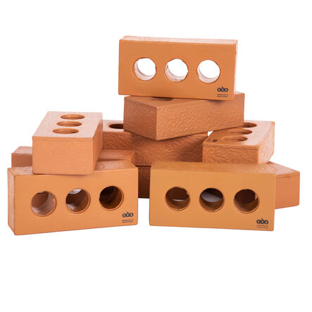 TTS Role Play Foam House Building Blocks 10pk  hi\-res