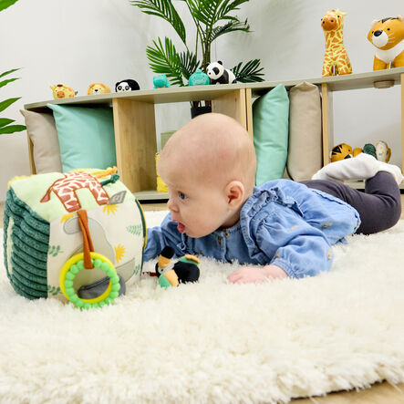 Safari Collection Baby Activity Cube  hi\-res