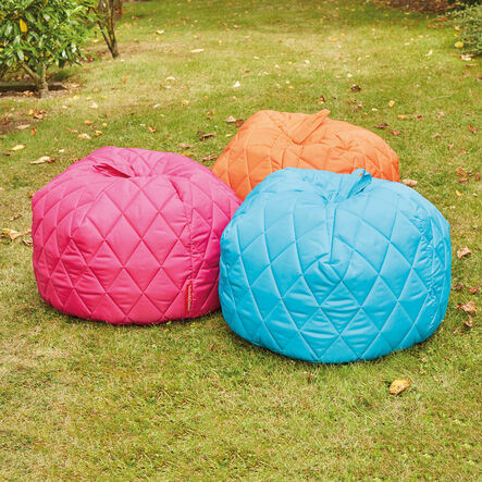 Outdoor Quilted Beanbags 4pk  hi\-res