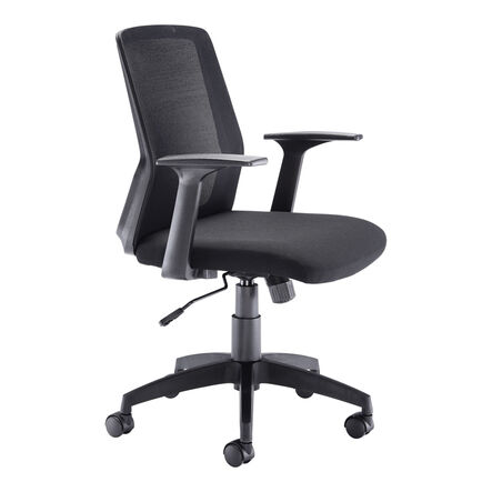 Denali Mid Back Chair \- Black Mesh  hi\-res