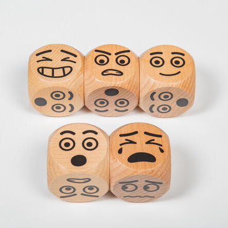 Emotions Dice 5pk  hi\-res