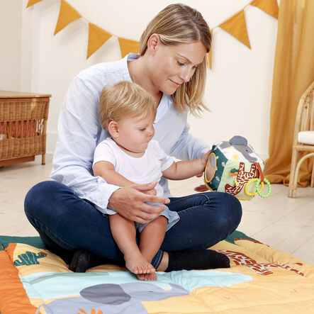 Safari Collection Baby Activity Cube  hi\-res