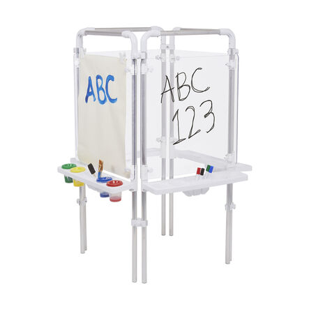 Outdoor Easy Clean Multi\-Panel Acrylic Art Easels  hi\-res