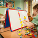 Wedge Folding Tabletop Magnetic Portable Whiteboard  hi\-res