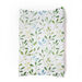 Baby Anti\-Roll Wedge Changing Mat Olive Print Design  hi\-res
