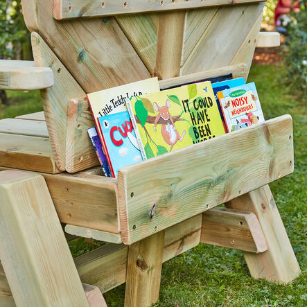 Storytellers\' Outdoor Wooden Chair  hi\-res