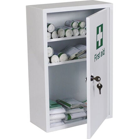 Lockable Wall Mounted First Aid Cabinet  hi\-res