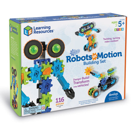 Learning Resources Gears! Gears! Gears!® Robots In Motion  hi\-res