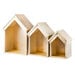 TTS Nesting Wooden Small World Houses 3pk  hi\-res