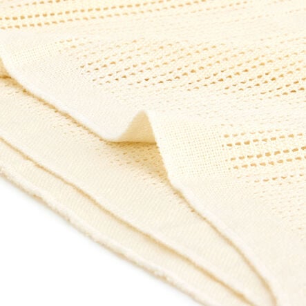 Cellular Cotton Soft Cot Blankets 150x100cm  hi\-res