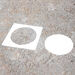 Social Distancing Playground Footprint Stencils 10pk  hi\-res