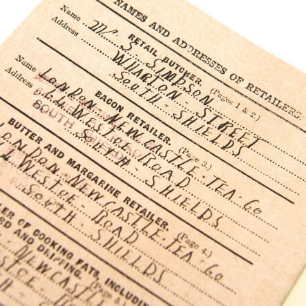 WW2 Ration Book  hi\-res
