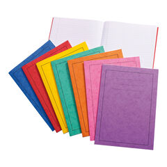 9''x7'' Exercise Book 8mm Ruled Margin 80pg 50pk  hi-res
