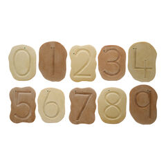 Feels-Writing Sensory Number Stones 10pk  hi-res